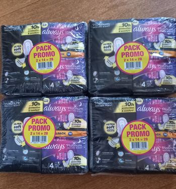 lot de 8 serviettes hygiénique pour femme 