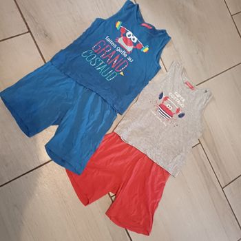 Lots 2 pyjama 8 ans
