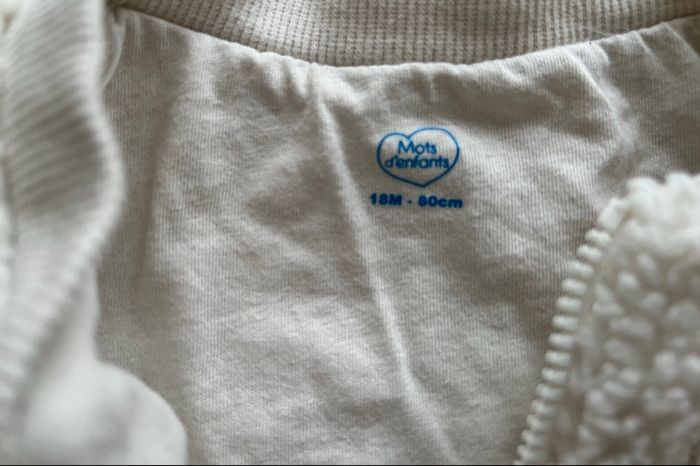 Veste polaire moumoute 18mois - photo numéro 3