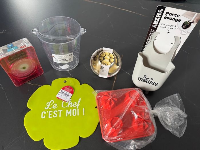 🧼 Lot accessoires de cuisine - neuf avec étiquette - multi- marques