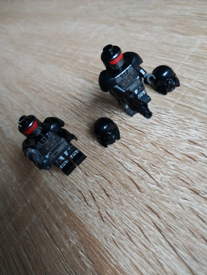 Lego star wars lot 2 minifigs dark trooper sw1161 - photo numéro 6