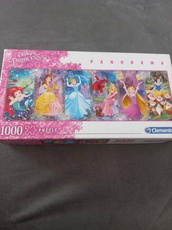 Puzzle 1000 pièces disney princesses Clémentoni