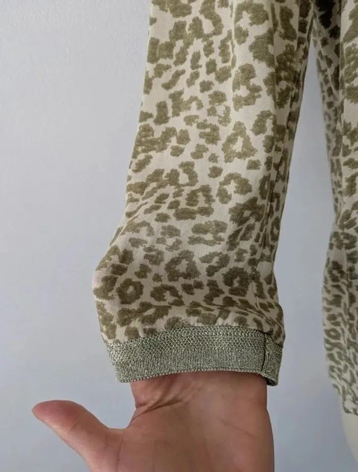 Blouse d'été léopard - Sud Express - taille M - photo numéro 4