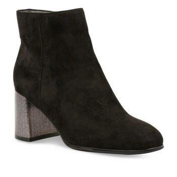 Bottines Sinéquanone Noir Daim fermeture éclair Femme Taille 39