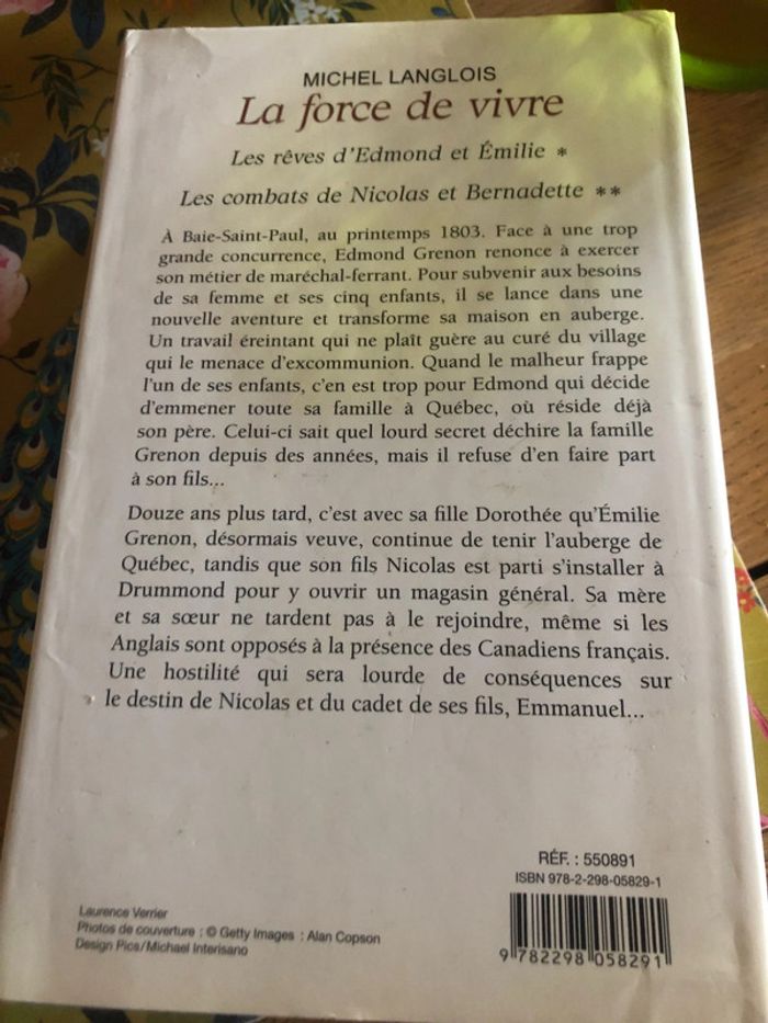 La force de vivre Michel Langlois - photo numéro 2