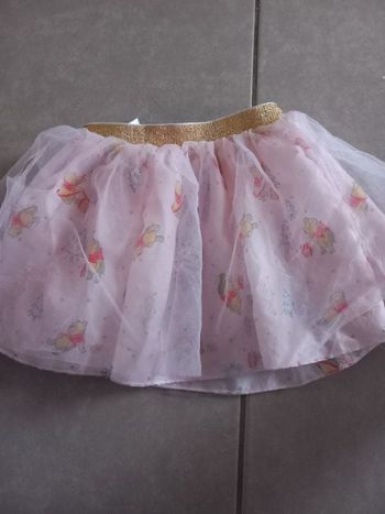 Jupe tulle Winnie rose et dorée