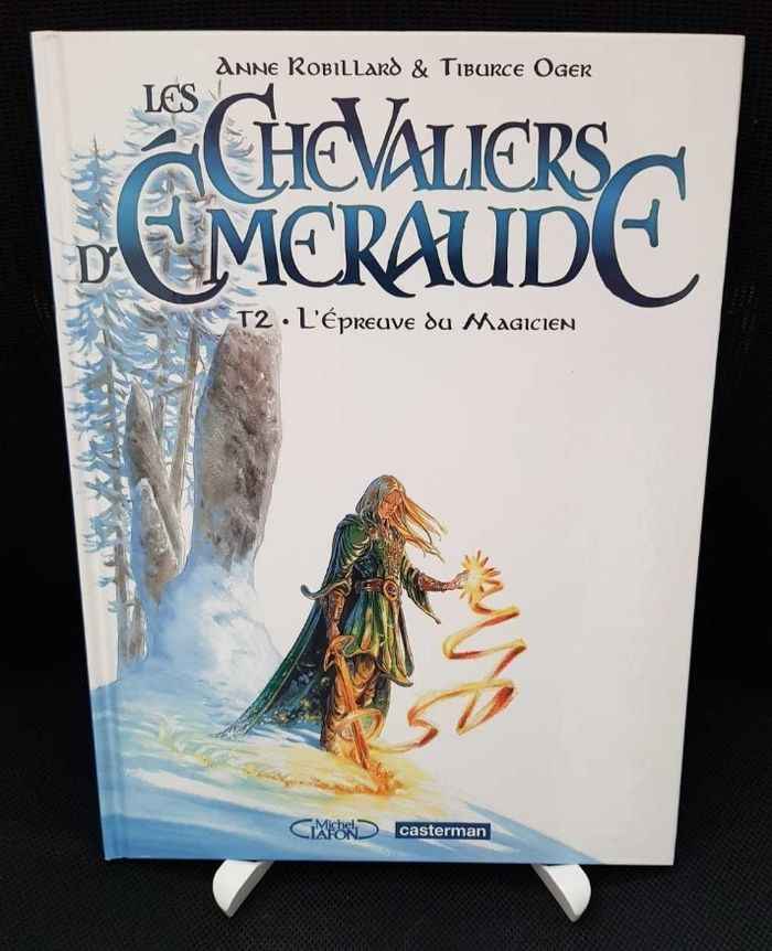 BD Chevaliers d'Émeraude (Les) - Lot Tome 1 et 2 - Anne Robillard - Tiburce Oger - Casterman - photo numéro 2