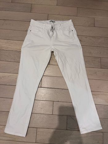 Pantalon blanc 7/8