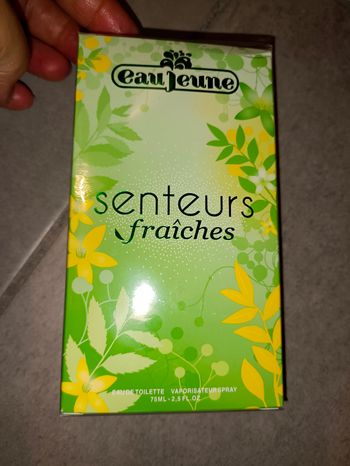 Eau jeune Senteurs fraîches,eau de toilette 75ml