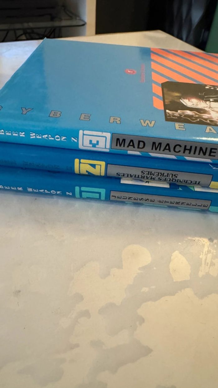 📚 Lot 3 Tomes – Cyber Weapon Z par Andy Seto – Éditions Tonkam - photo numéro 4