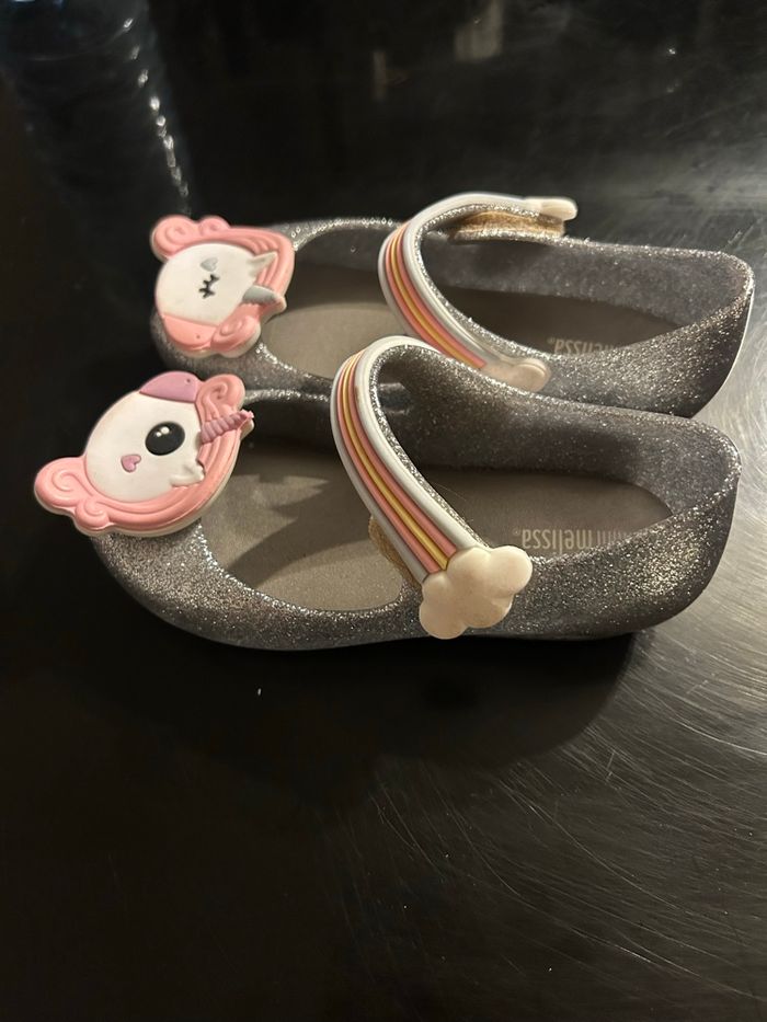 Ballerines licornes paillettes Mélissa 26 - photo numéro 2