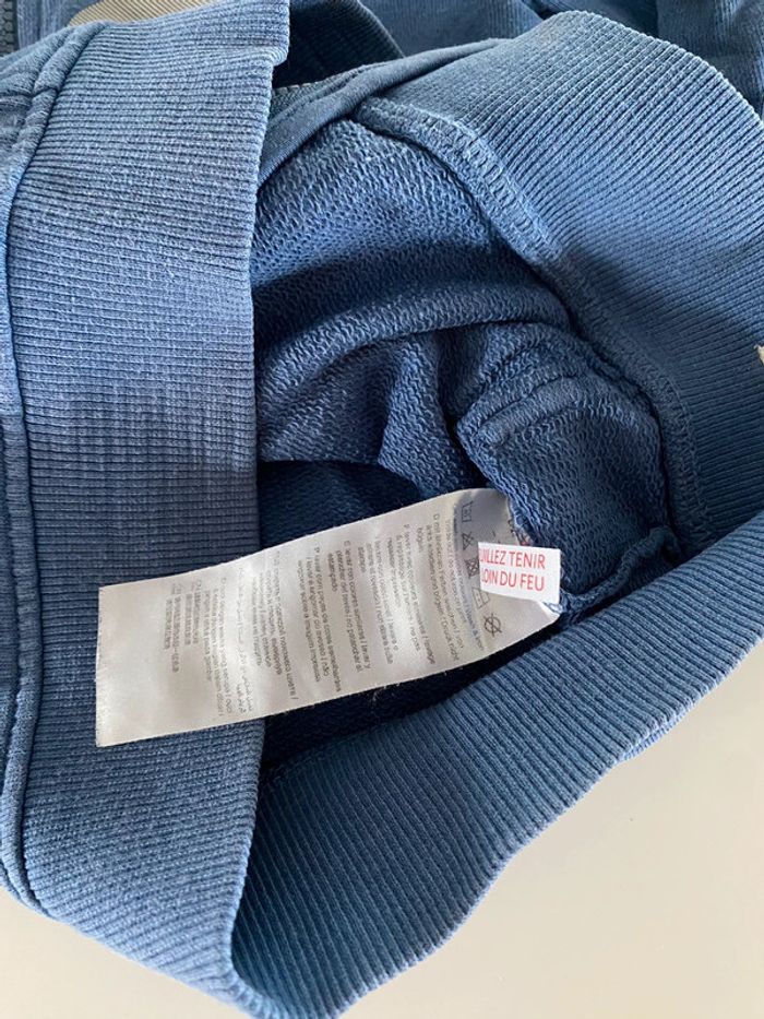 Gilet capuche zip bleu Esprit 5 ans - photo numéro 4