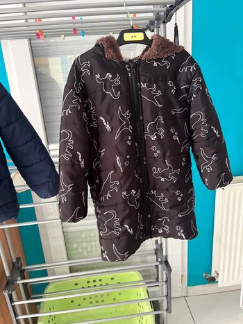 Manteau hiver dinosaure