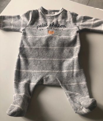 Pyjama garçon un mois Kiabi