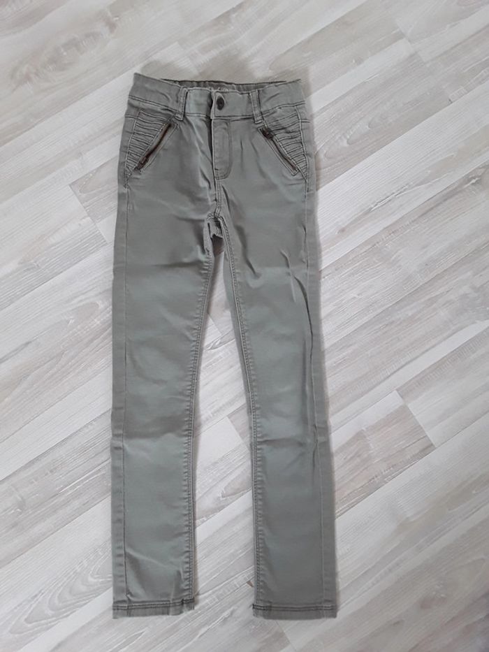 Jeans kaki TAO 7 ans