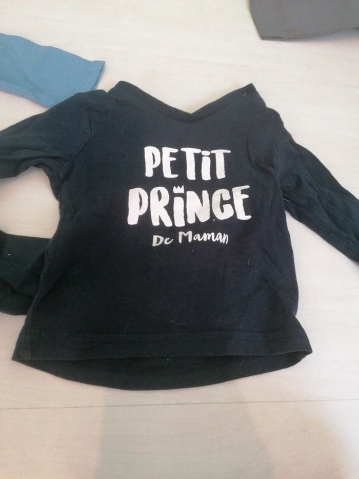 Lots 3 tee-shirt manches longue - photo numéro 3