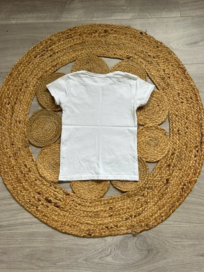 Teeshirt blanc Kiabi 4/5 ans - photo numéro 2