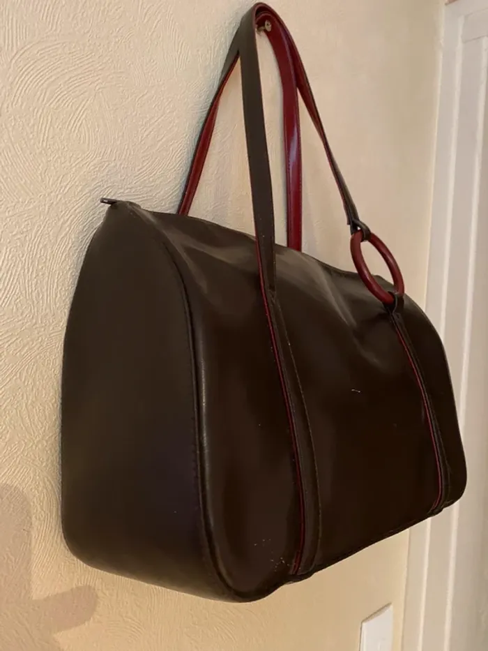 Sac a main marron - photo numéro 2