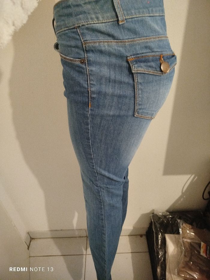 #kytie40femme. Jeans patte d éléphant taille 40 - photo numéro 9