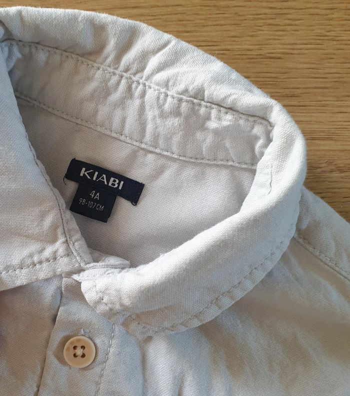 💚 Chemise ML 4 ans Kiabi #emyfleury_4ansgarçon - photo numéro 2