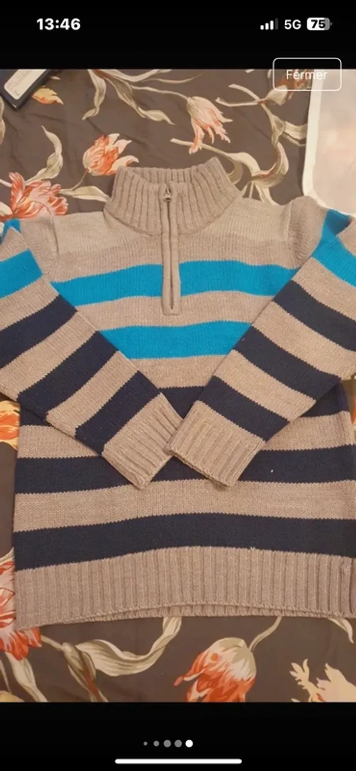 Pull kiabi 10 ans