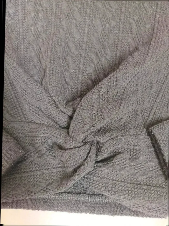 Pull effet noué fille 86 cm - photo numéro 2