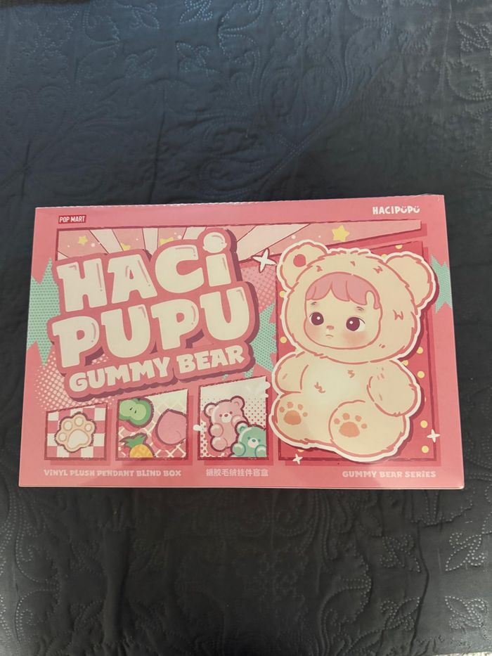 Popmart Hacipupu Gummy Bear Series Vinyl Face Set - photo numéro 2