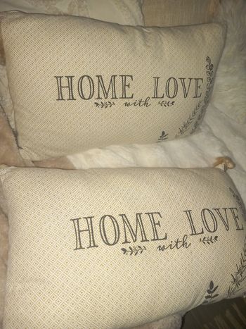 Lot de 2 coussins Home 