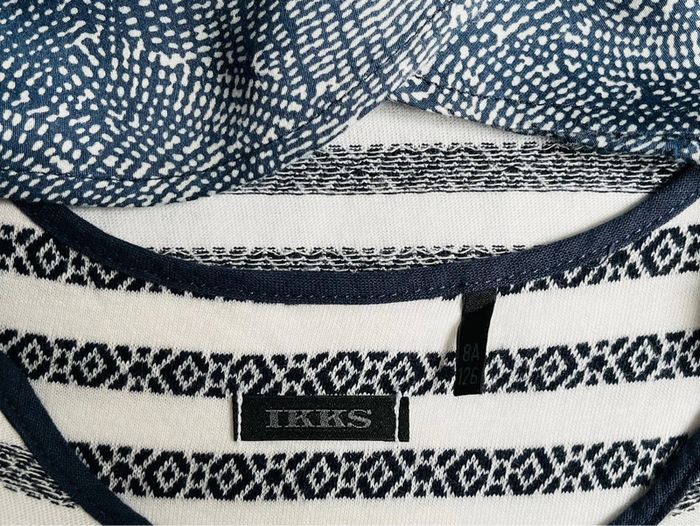 Robe marinière bi-matière Liberty IKKS T-8 ans - photo numéro 3