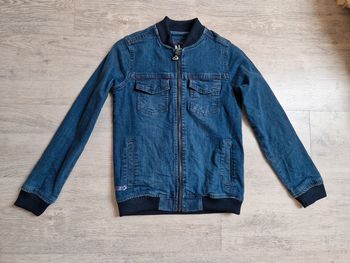 Blouson en jean zippé Sergent Major taille 11 ans Skateboard