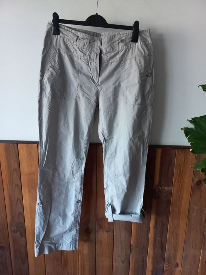Pantalon crème - photo numéro 3