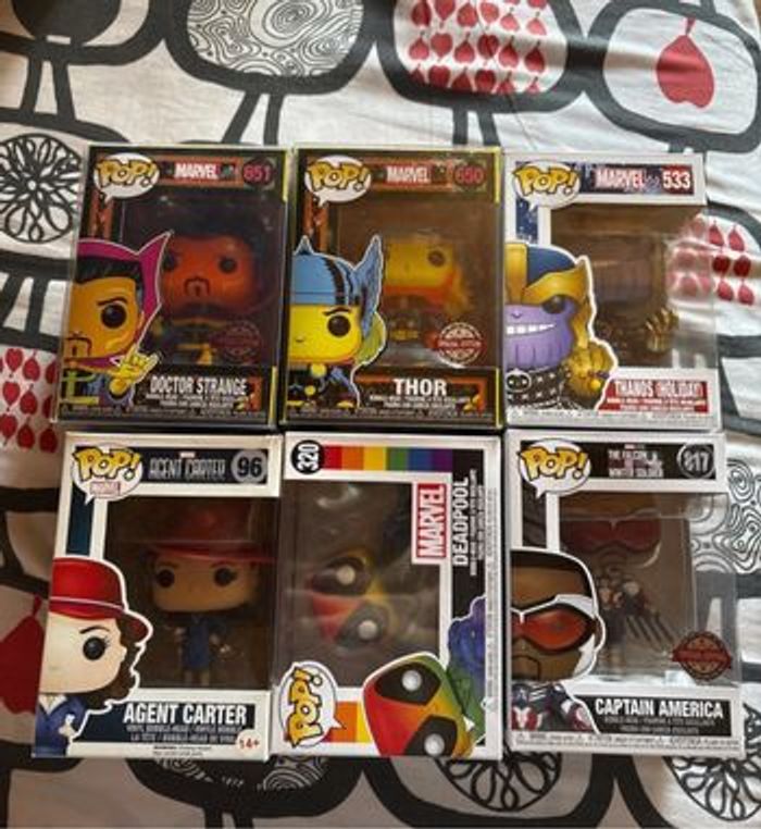 Lot Funko marvel 1