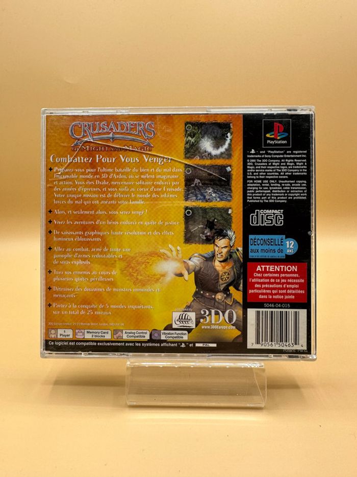 Crusaders Of Might And Magic Playstation PS1 - photo numéro 2