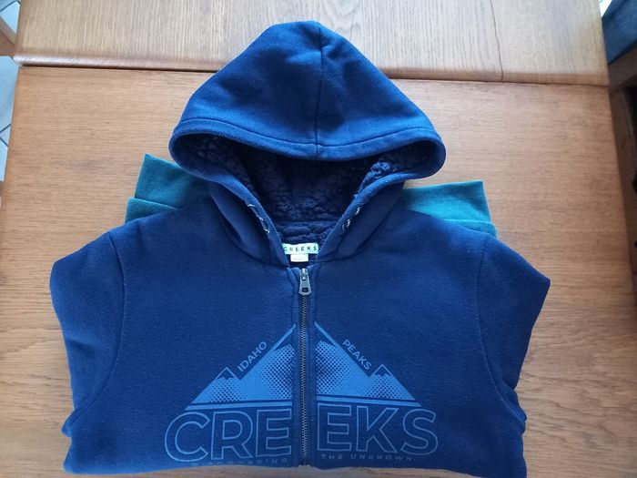 Veste zippée sherpa  homme Creeks - photo numéro 4