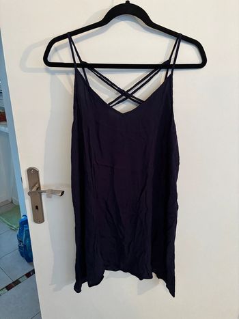 Robe bleu foncé L