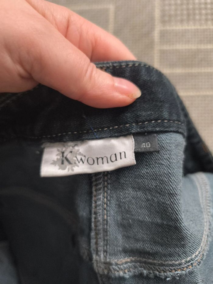 Jupe en jean KIABI taille 40 très bon état - photo numéro 5