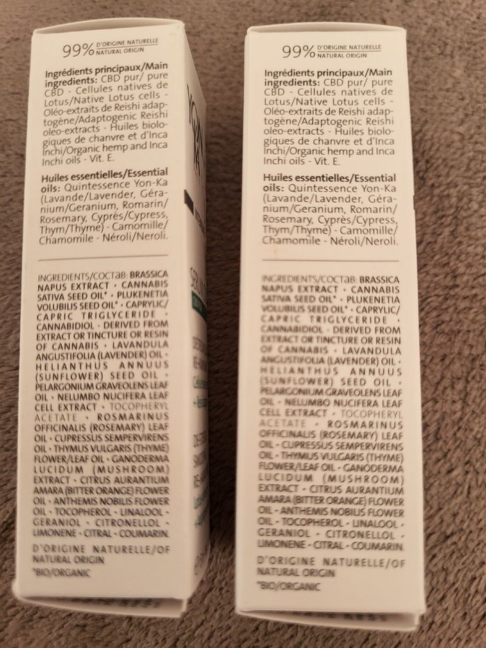 Lot serum nuit visage au CBD - photo numéro 2
