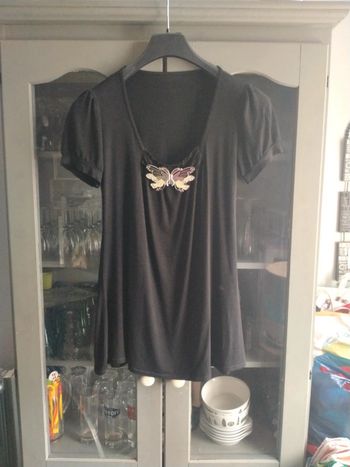 Tee-shirt noir T:40/42