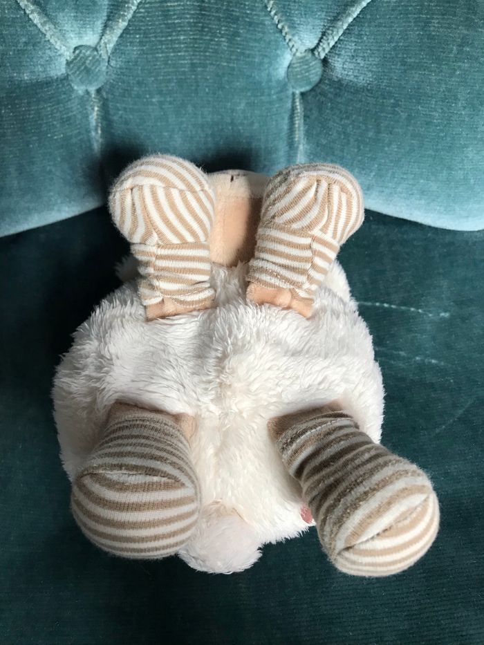 Doudou peluche mouton Natalys - photo numéro 4