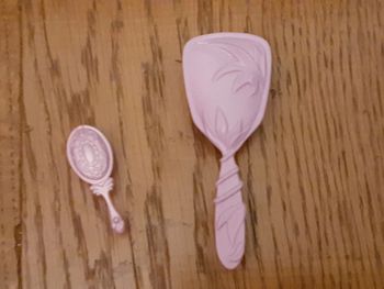 🎀 Brosse poupee mannequin barbie princesse disney