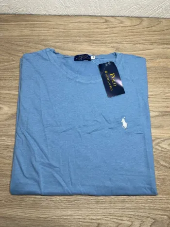 Ralph Lauren – T-shirt bleu clair – Taille M – Neuf
