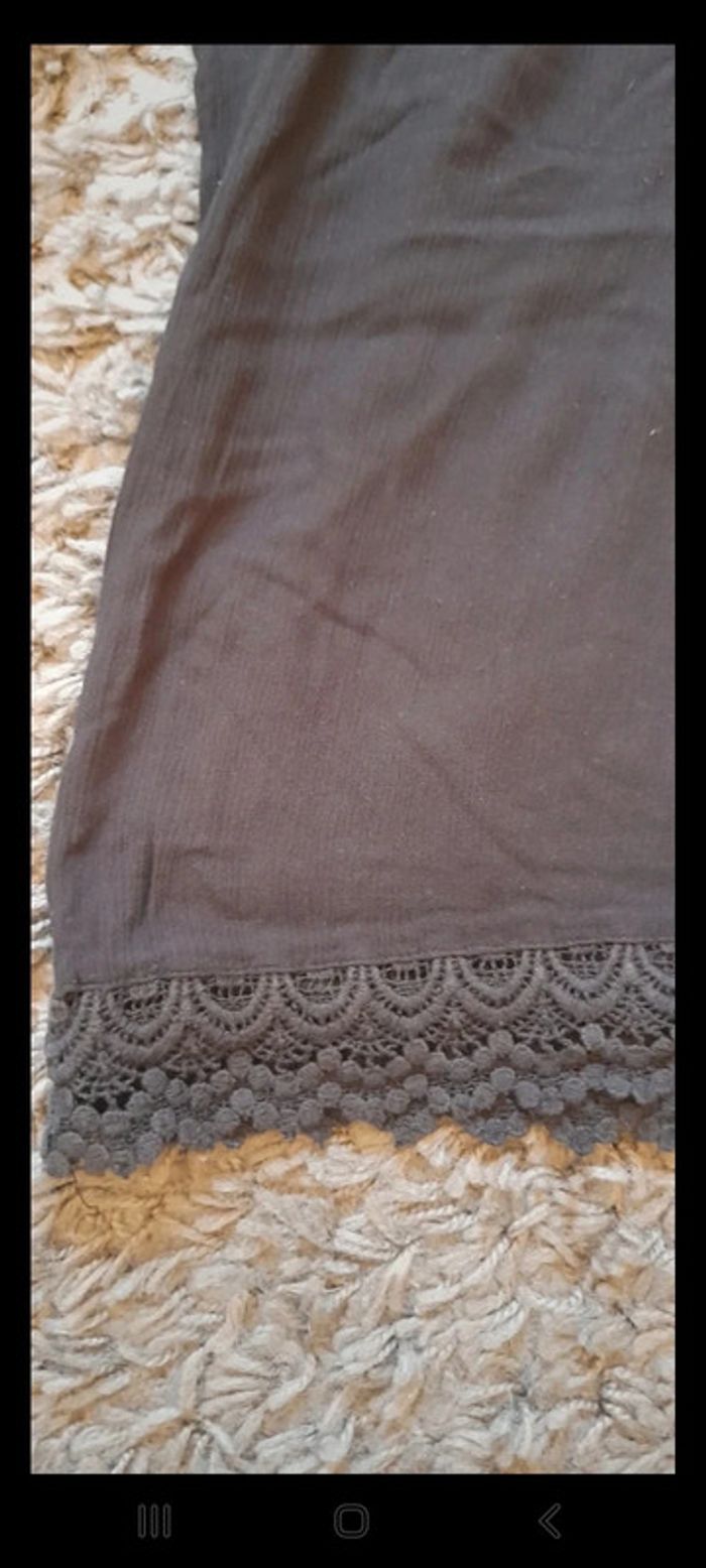 Top noir avec dentelle Only - photo numéro 4