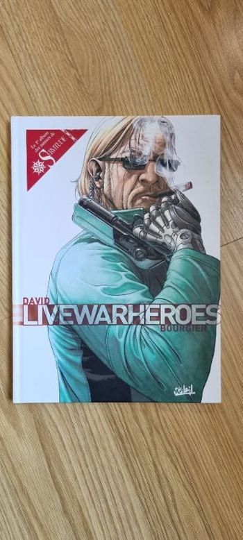 Livre Livewarheroes de David Bourgier