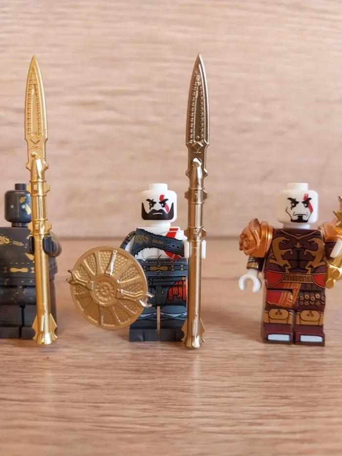 Figurines type lego Kratos God Of War - photo numéro 2