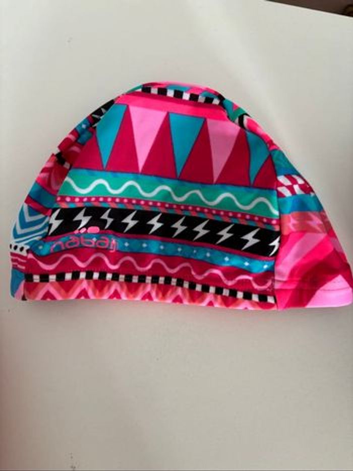 Bonnet de bain multicolore - photo numéro 2