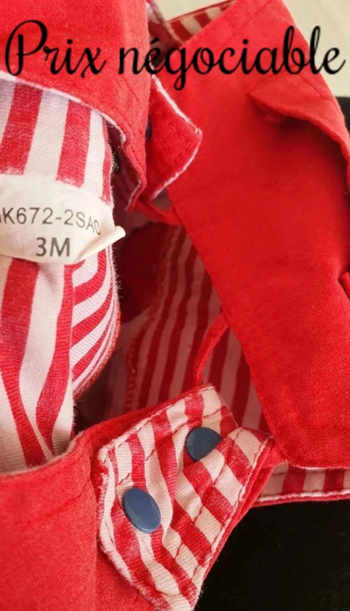 🌈 Salopette short garçon 3 mois
🌈 - photo numéro 3