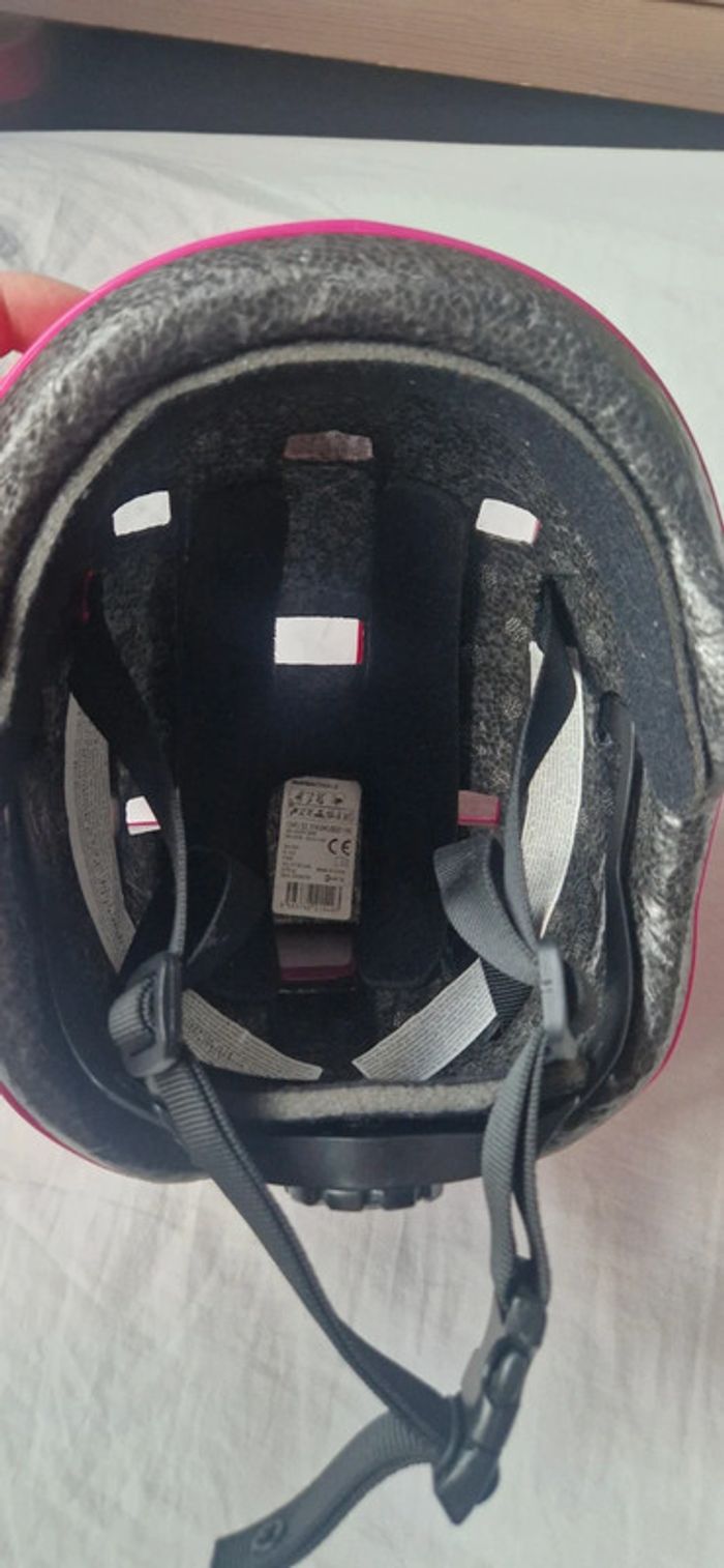 Casque vélo rose 47 à 52cm taille XS - photo numéro 5