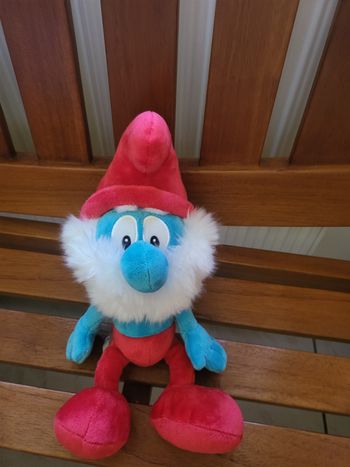 Peluche grand schtroumpf