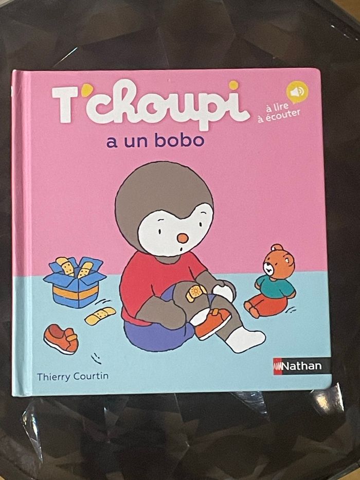 Livre Tchoupi a un bobo
