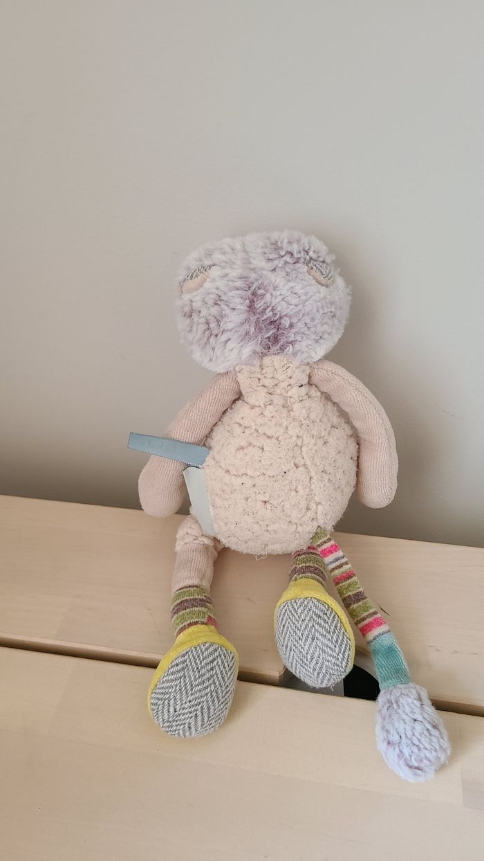 Doudou chat gris - photo numéro 5